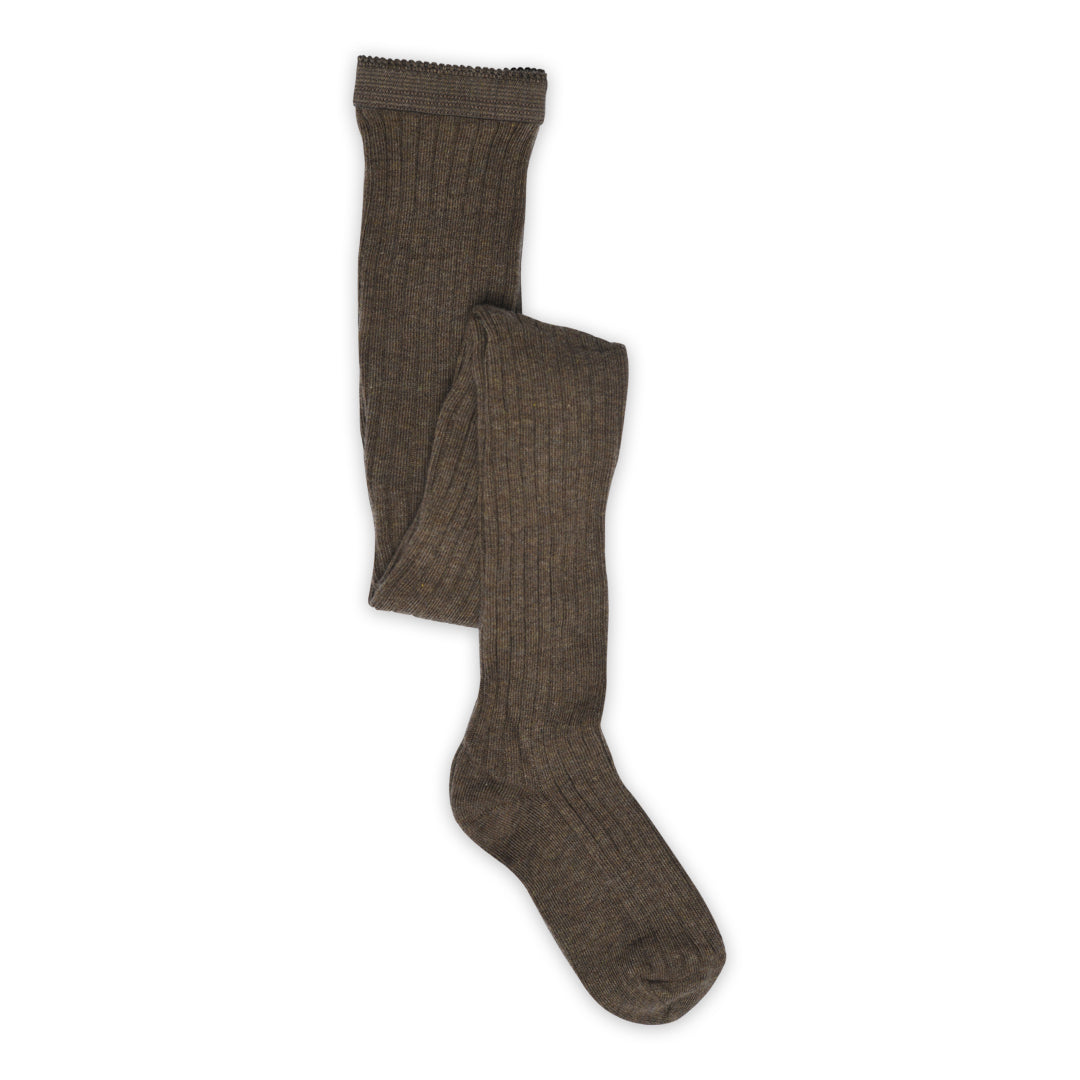 Cotton rib tights