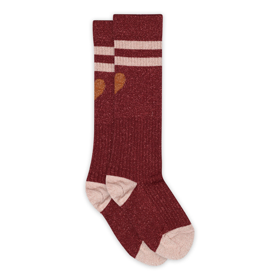 Elga glitter knee socks