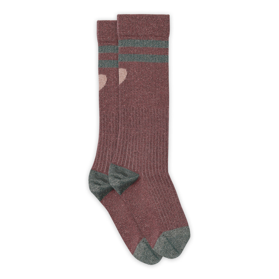 Elga glitter knee socks