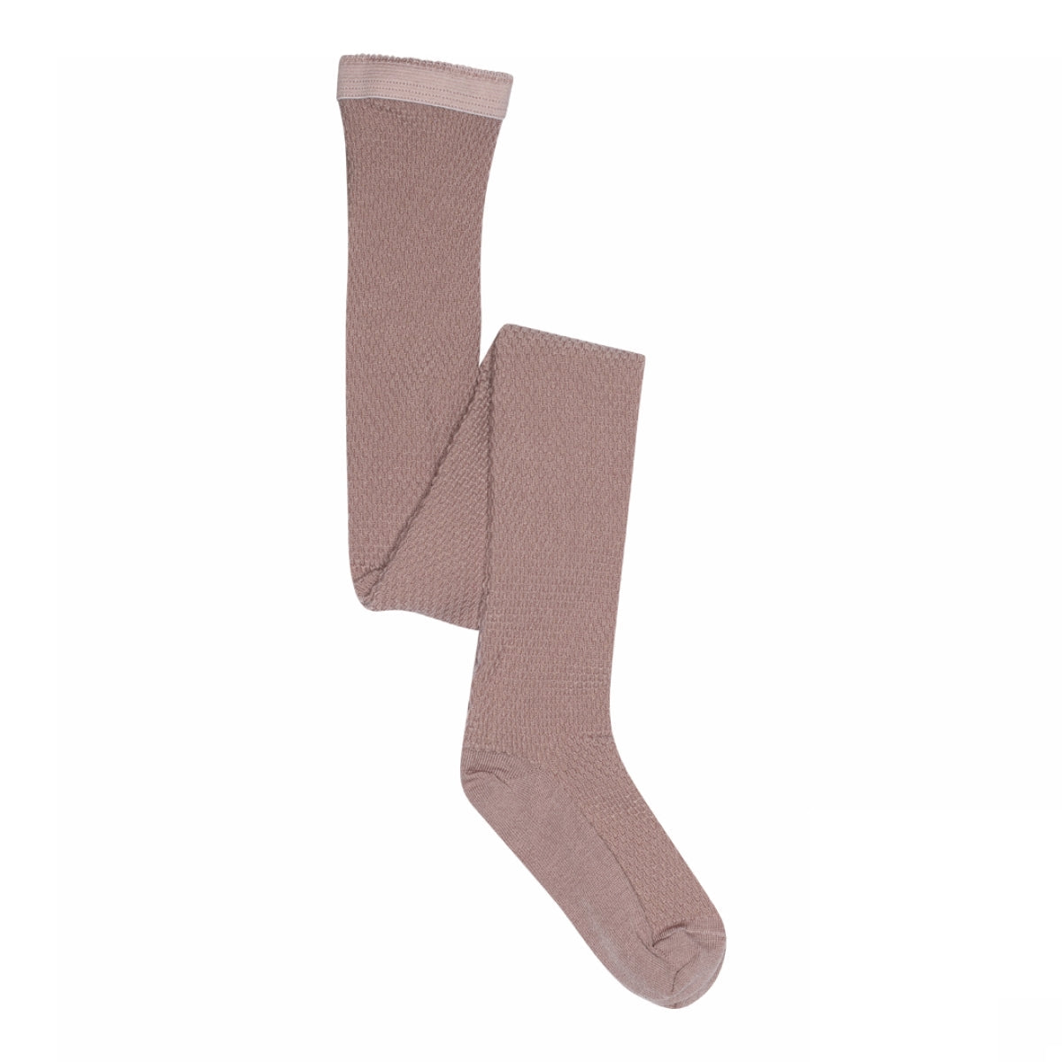 Køb wood rose, light brown melange, snow white og navy Strømpebukser fra MPkids hos MP Denmark