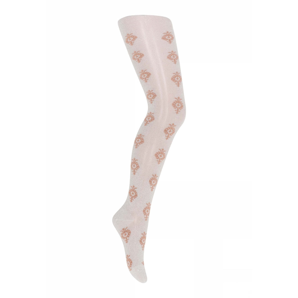 MPkids Strømpebukser - Ebba glitter tights i Champagne og Maple Sugar  Køb champagne og maple sugar Strømpebukser fra MPkids hos MP Denmark