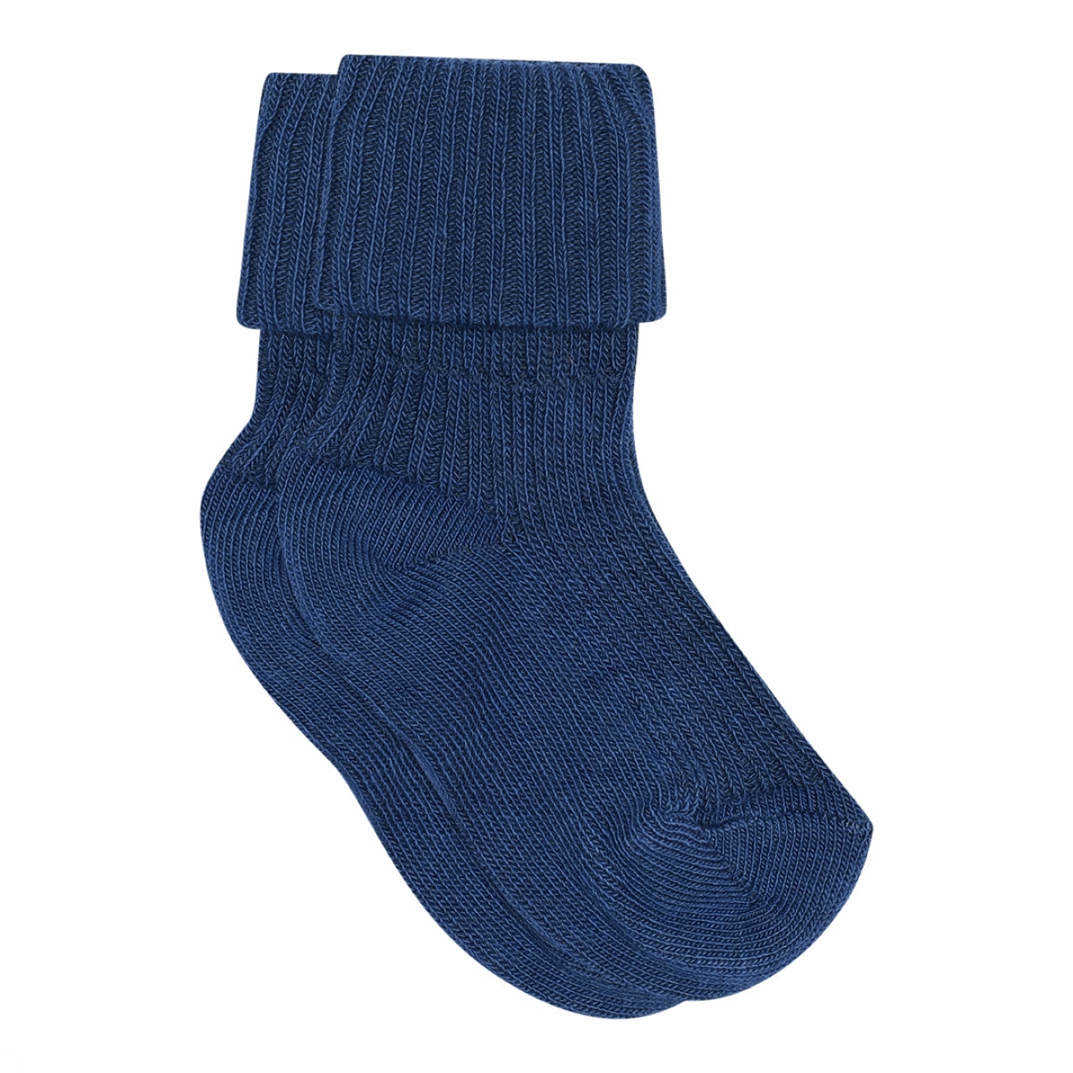MPkids Strømper - Cotton rib baby socks i True Blue  Køb true blue Strømper fra MPkids hos MP Denmark