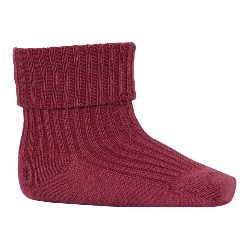 MPkids Strømper - Cotton rib baby socks i Malaga Køb malaga Strømper fra MPkids hos MP Denmark