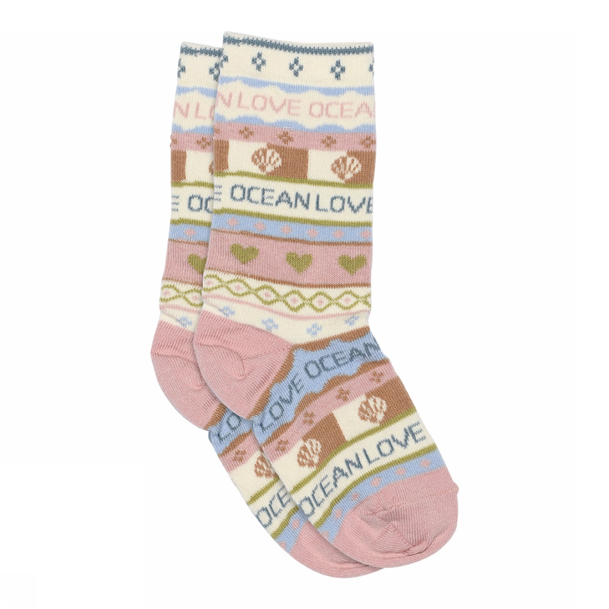 MPkids Strømper - Agnes socks i Cream og Snow White  Køb cream og snow white Strømper fra MPkids hos MP Denmark