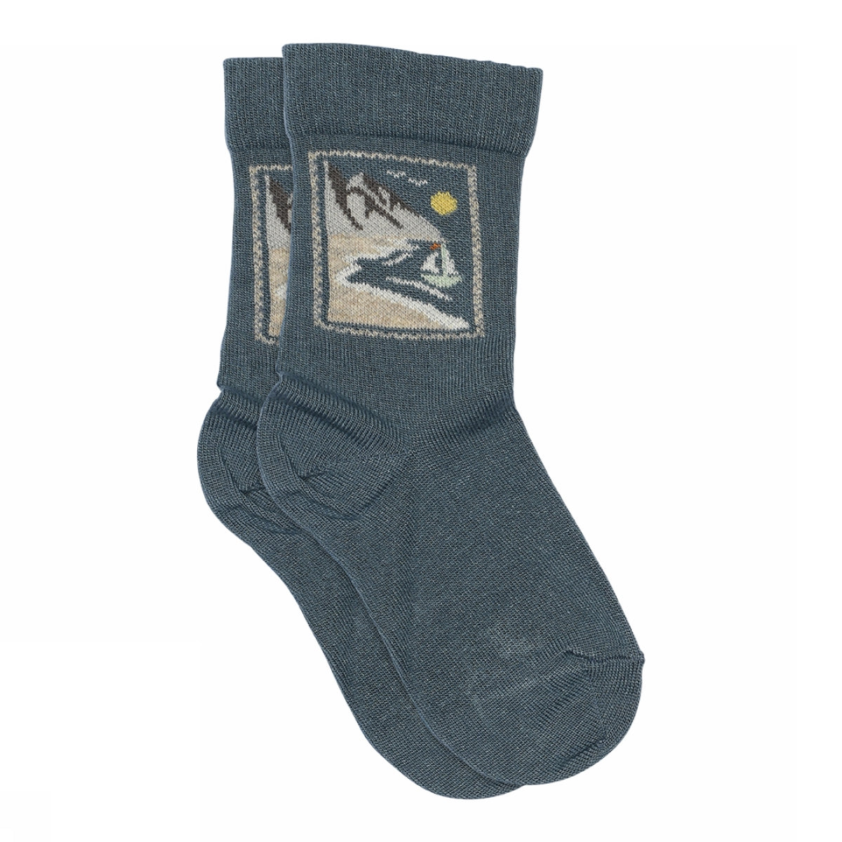 MPkids Strømper - Alvin socks i Provincial Blue og Desert Sage  Køb provincial blue og desert sage Strømper fra MPkids hos MP Denmark