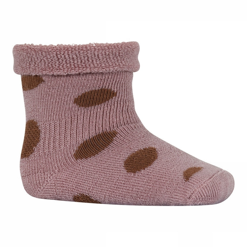 MPkids Strømper - Dottie socks i Wood Rose, Camel Melange og Ecru  Køb wood rose, camel melange og ecru Strømper fra MPkids hos MP Denmark