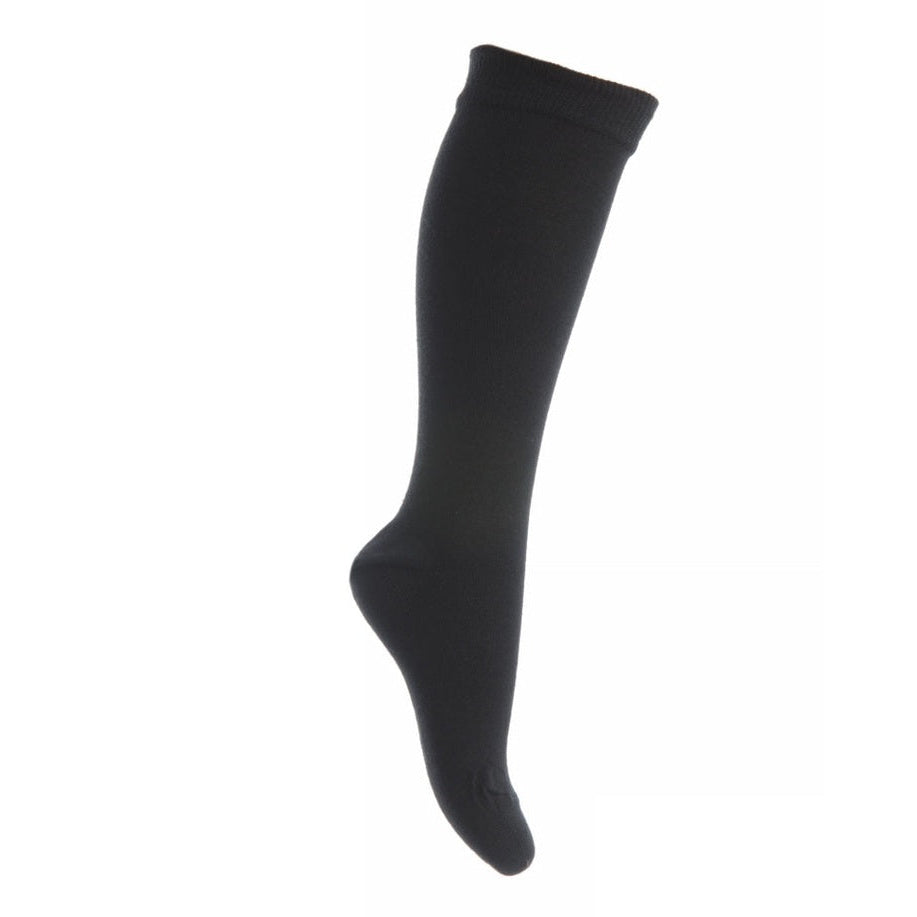 MPkids Strømper - Cotton knee socks i Dark Grey Melange  Køb dark grey melange Strømper fra MPkids hos MP Denmark