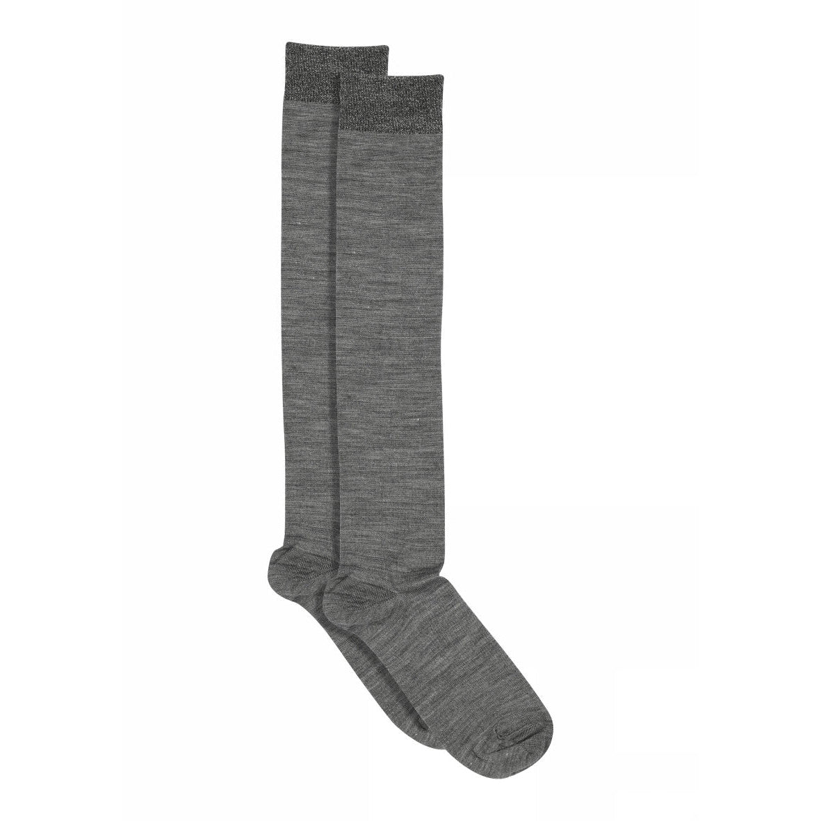 Wool/silk knee socks