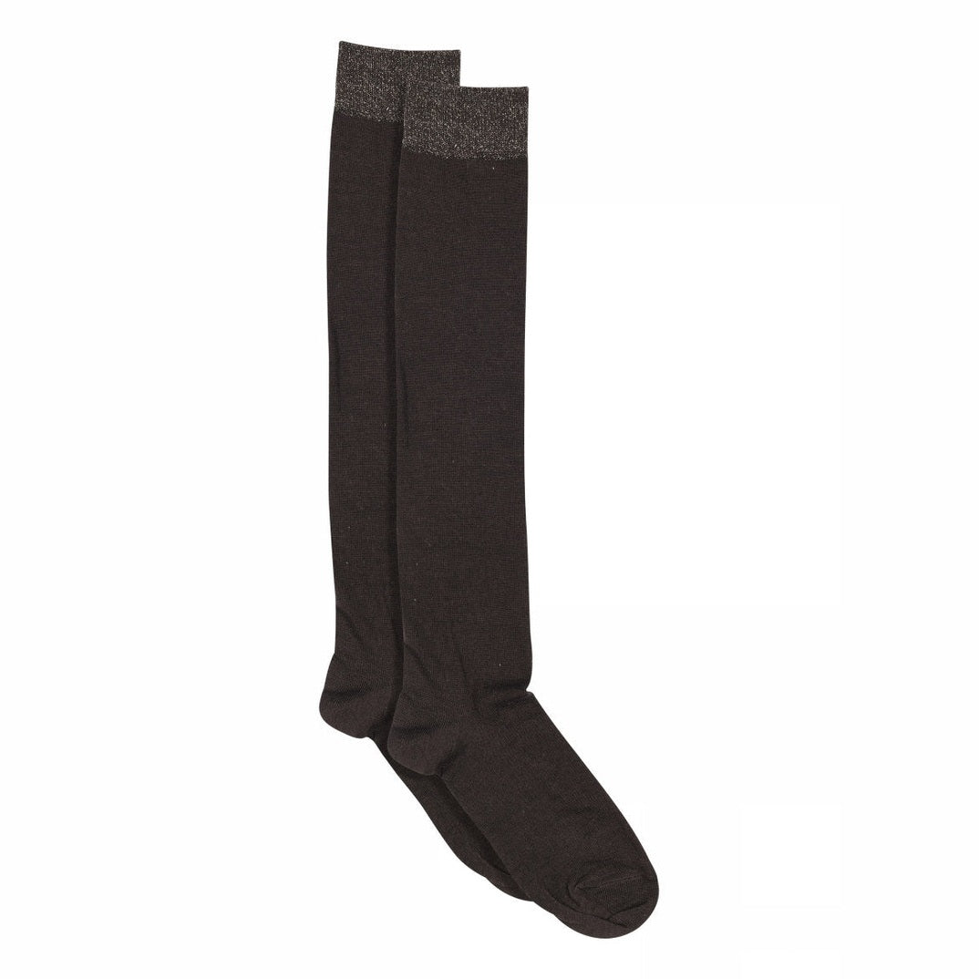 Wool/silk knee socks