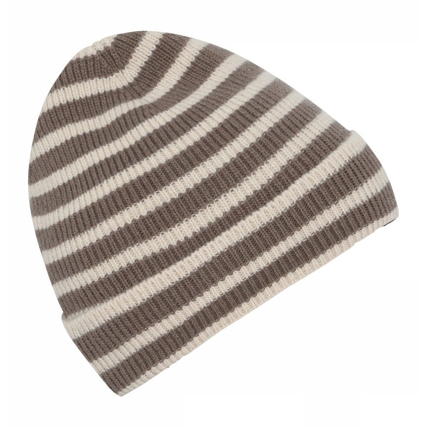 Bergen striped beanie