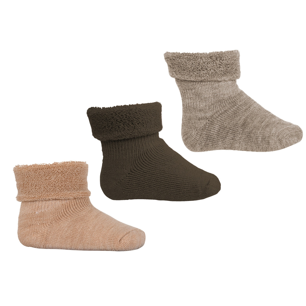 Wool baby socks - 3-pack