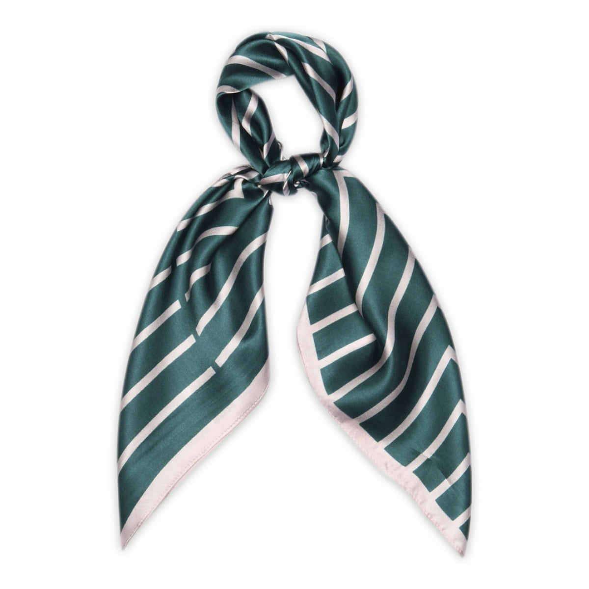 Lines silk scarf