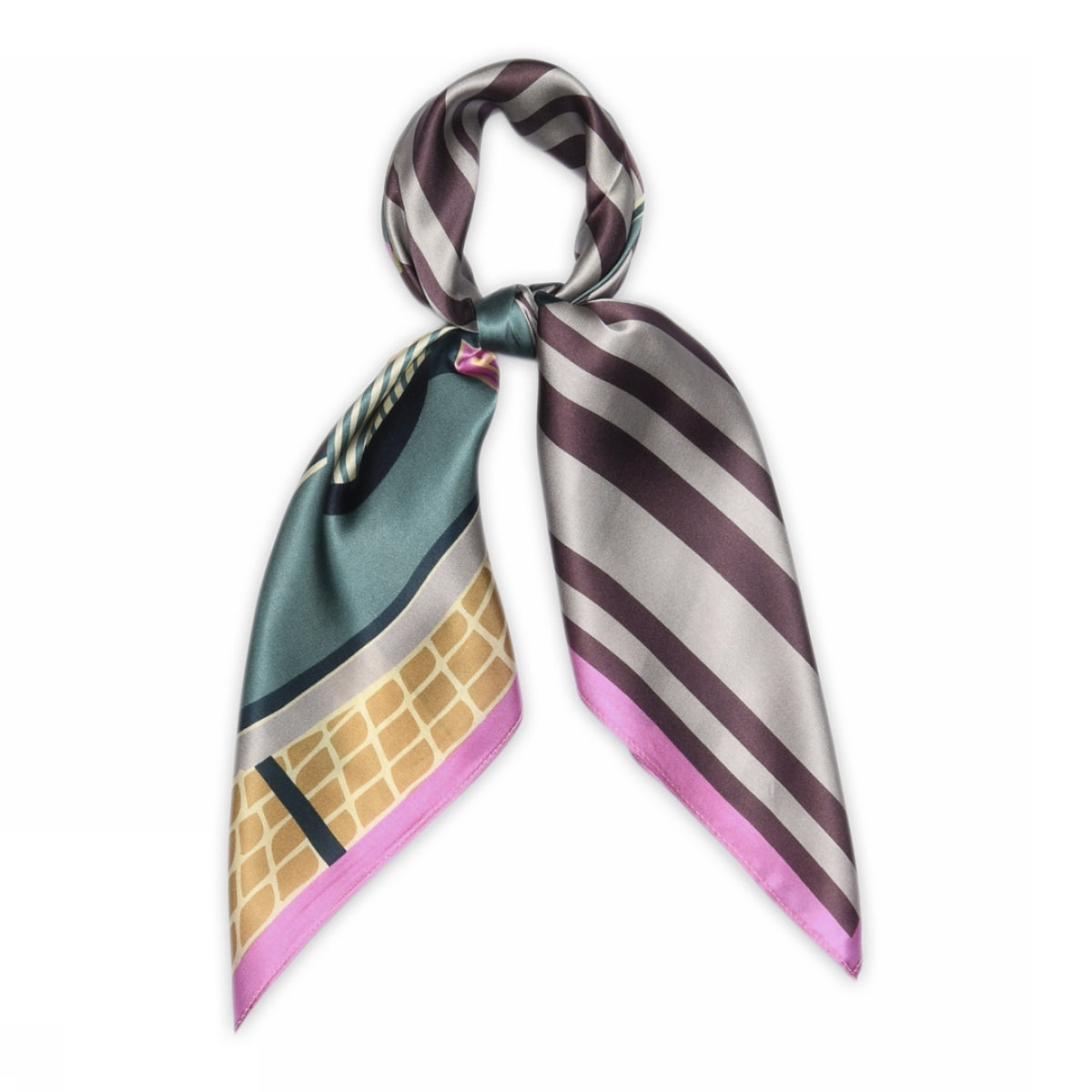Eta silk scarf