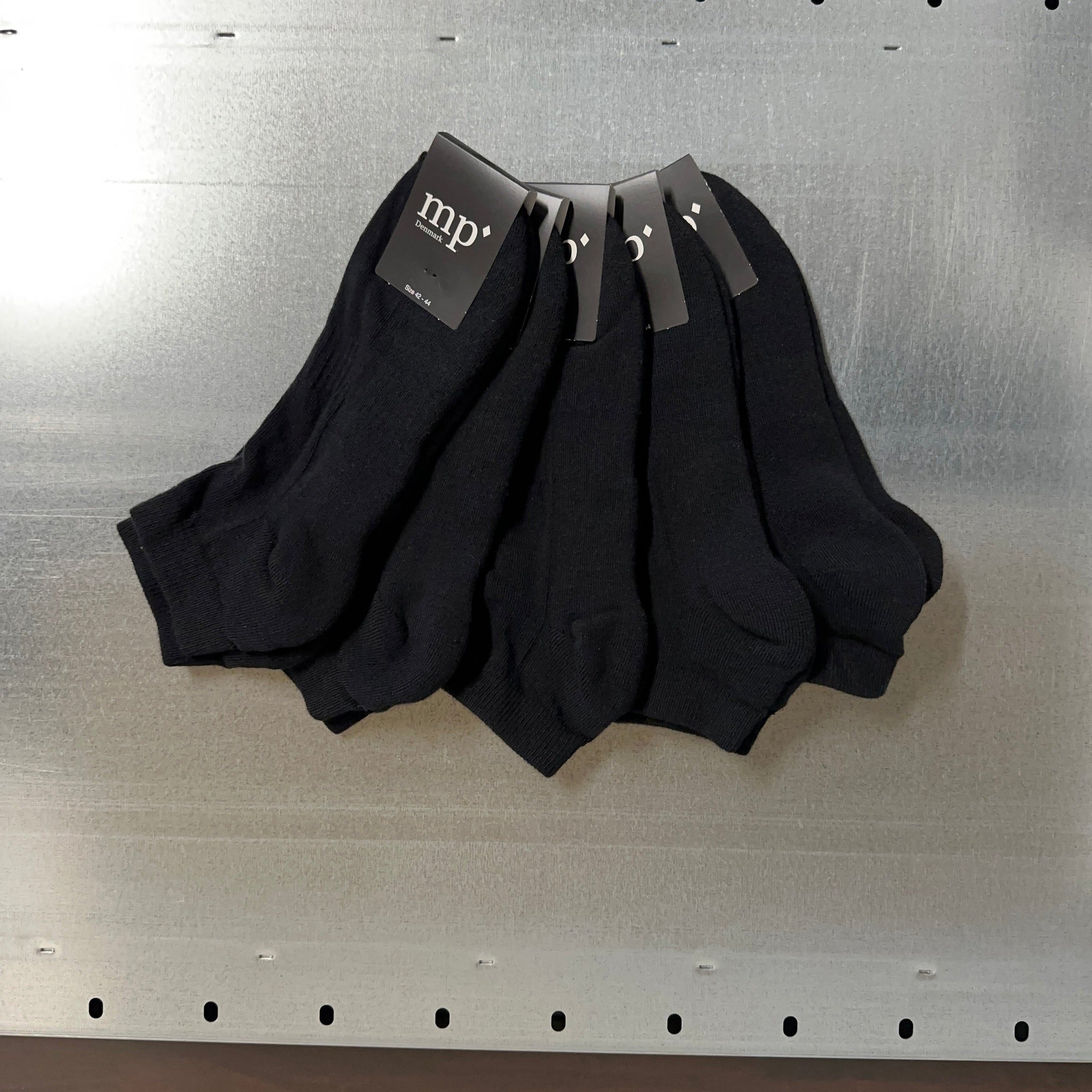 Tennis sneaker socks - 5-pak - Sort