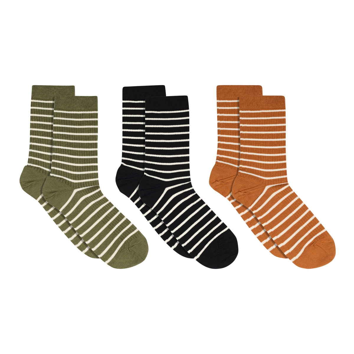 MPwoman Strømper - Lydia socks 3-pack i Aquamarine, Tomato, Black og Porcine Køb aquamarine, tomato, black og porcine Strømper fra MPwoman hos MP Denmark