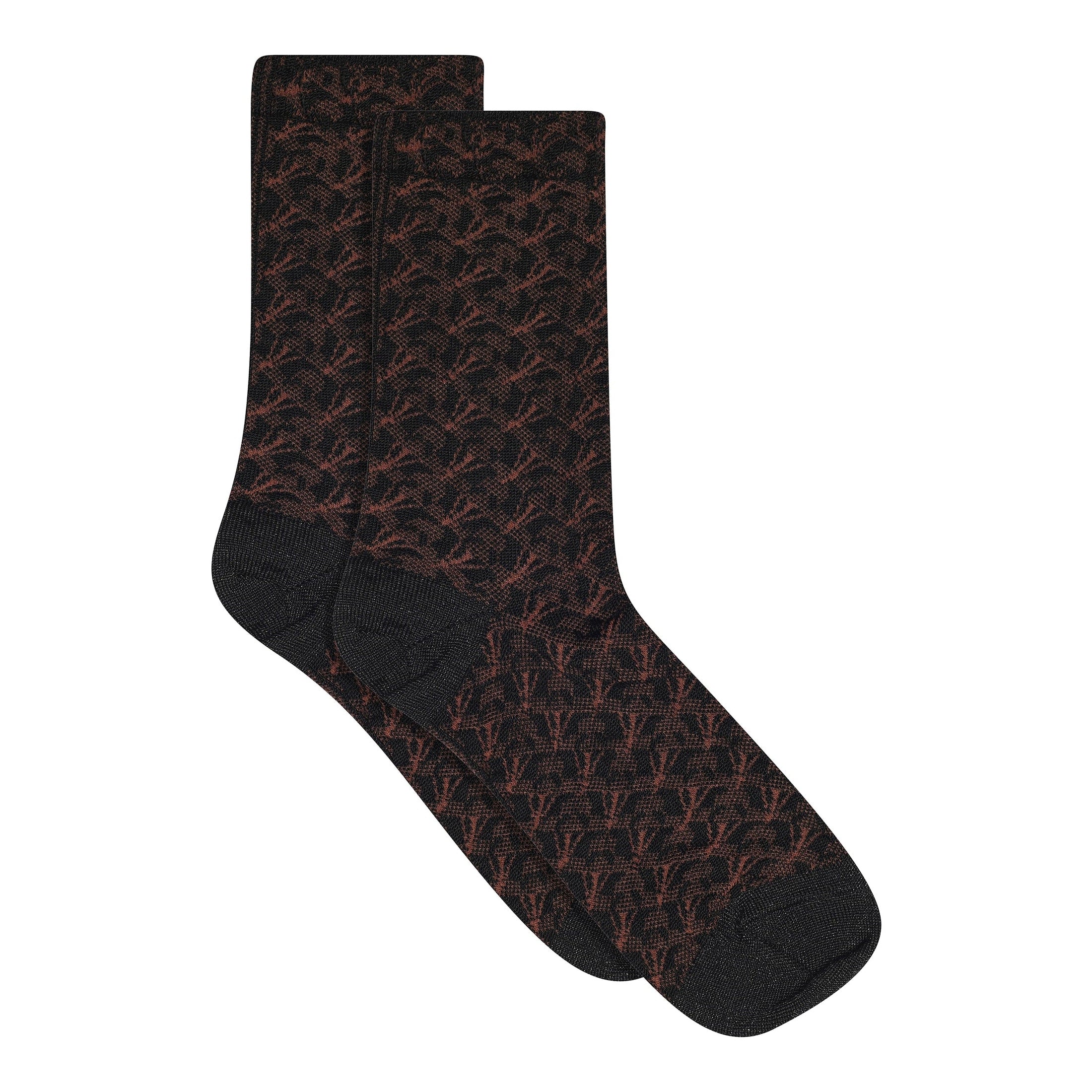 MPwoman Strømper - Evelyn socks i Black, Meerkat, Camel Melange og Silver Sage Køb black, meerkat, camel melange og silver sage Strømper fra MPwoman hos MP Denmark