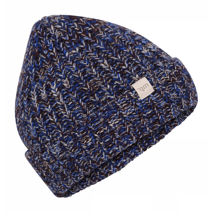 MPwoman Huer og vanter - Prague beanie i True Blue og Porcine  Køb true blue og porcine Huer og vanter fra MPwoman hos MP Denmark