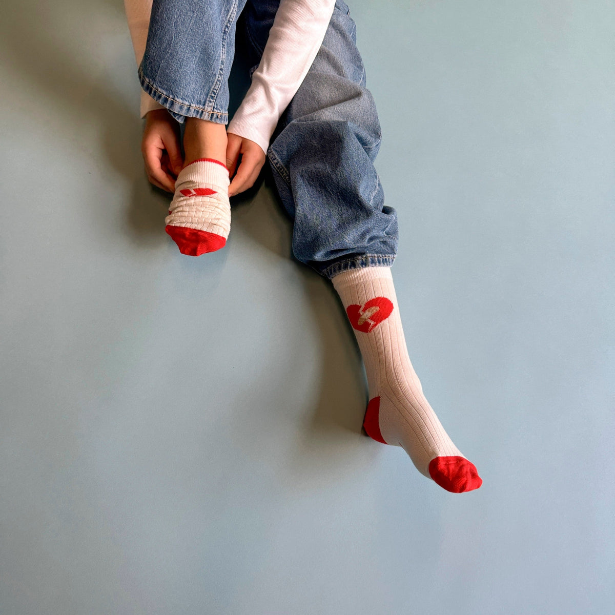 Heart socks - 2-pack