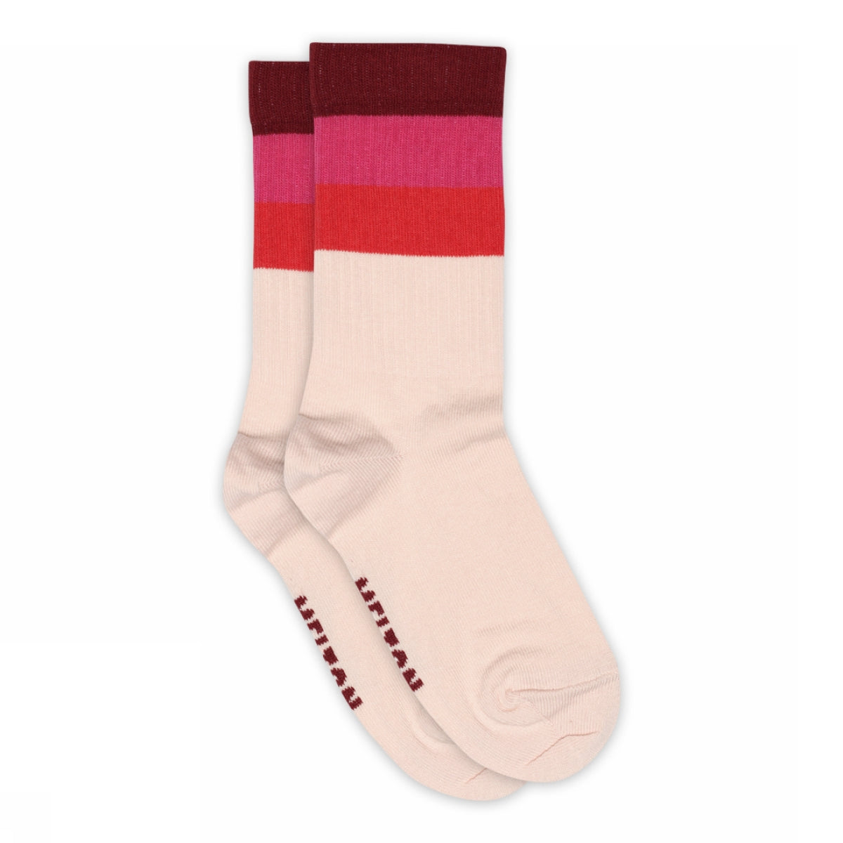 Wide stripes socks