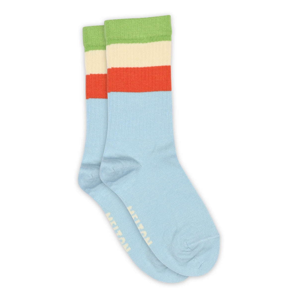 Wide stripes socks