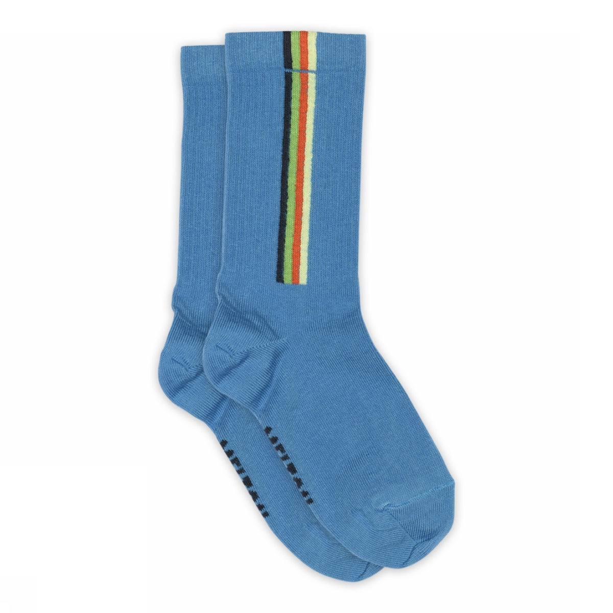 Vertical stripes socks