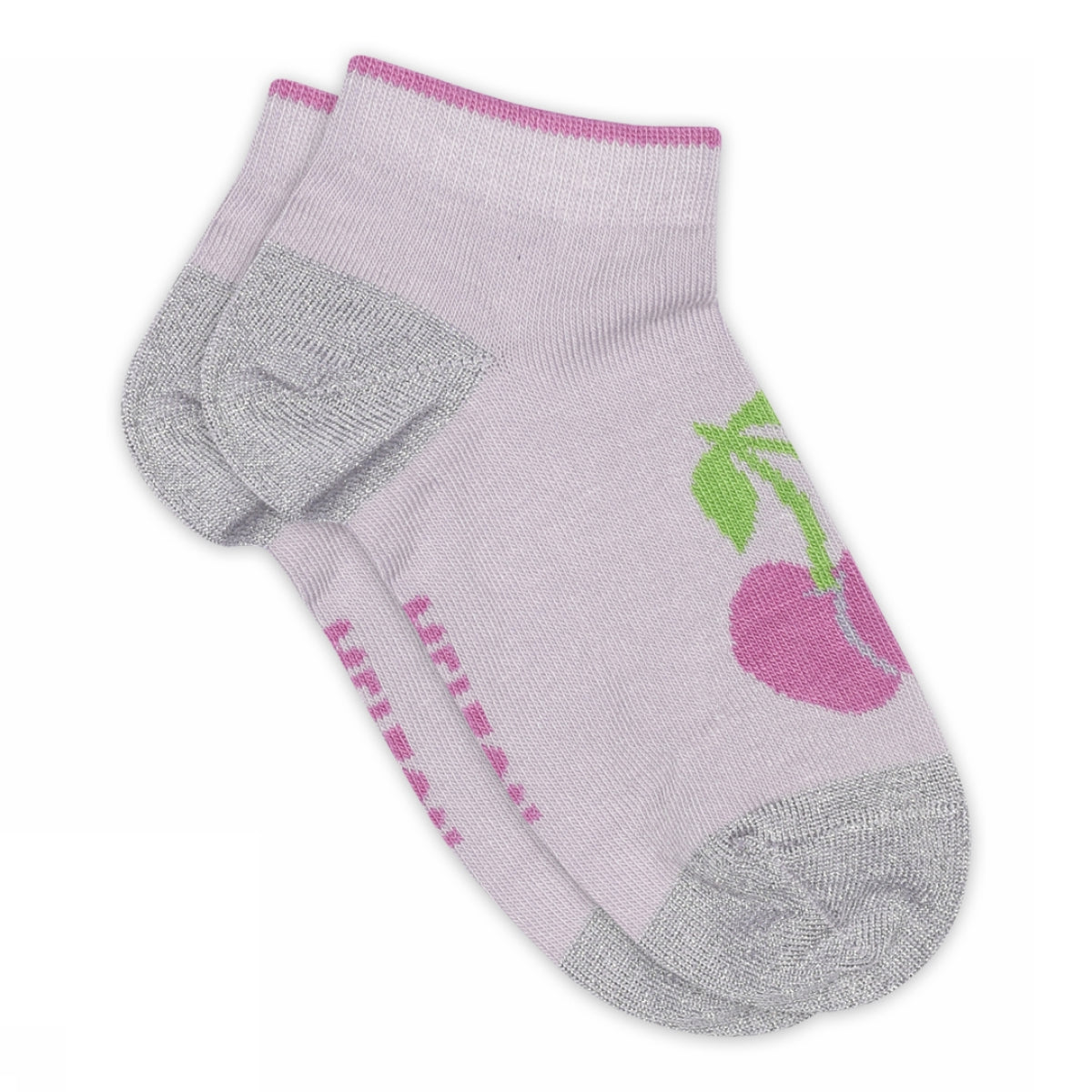 Cherries sneaker socks