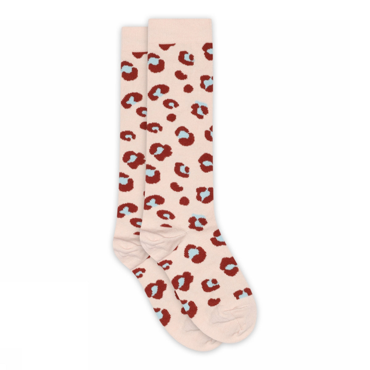 Leopard knee socks