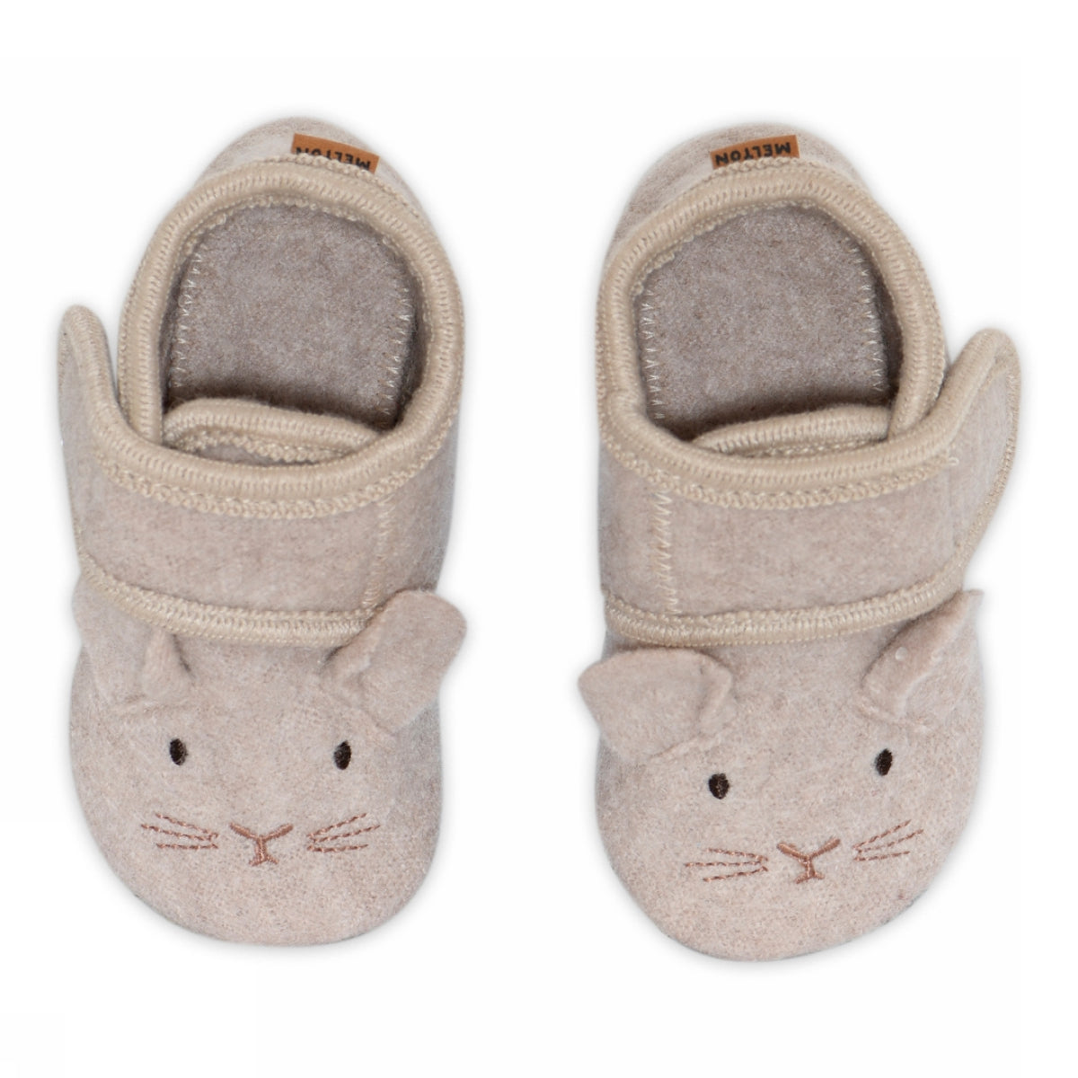 Mouse wool slippers