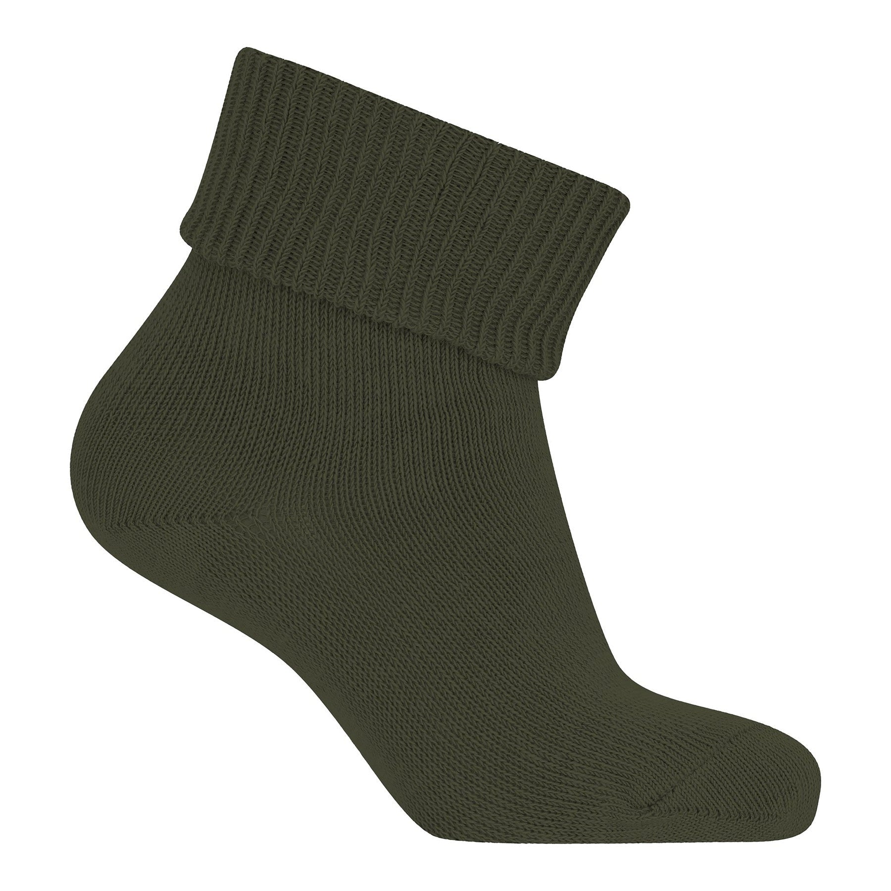 MELTON Strømper - Cotton socks - anti-slip i Ivy Green Køb ivy green Strømper fra MELTON hos MP Denmark