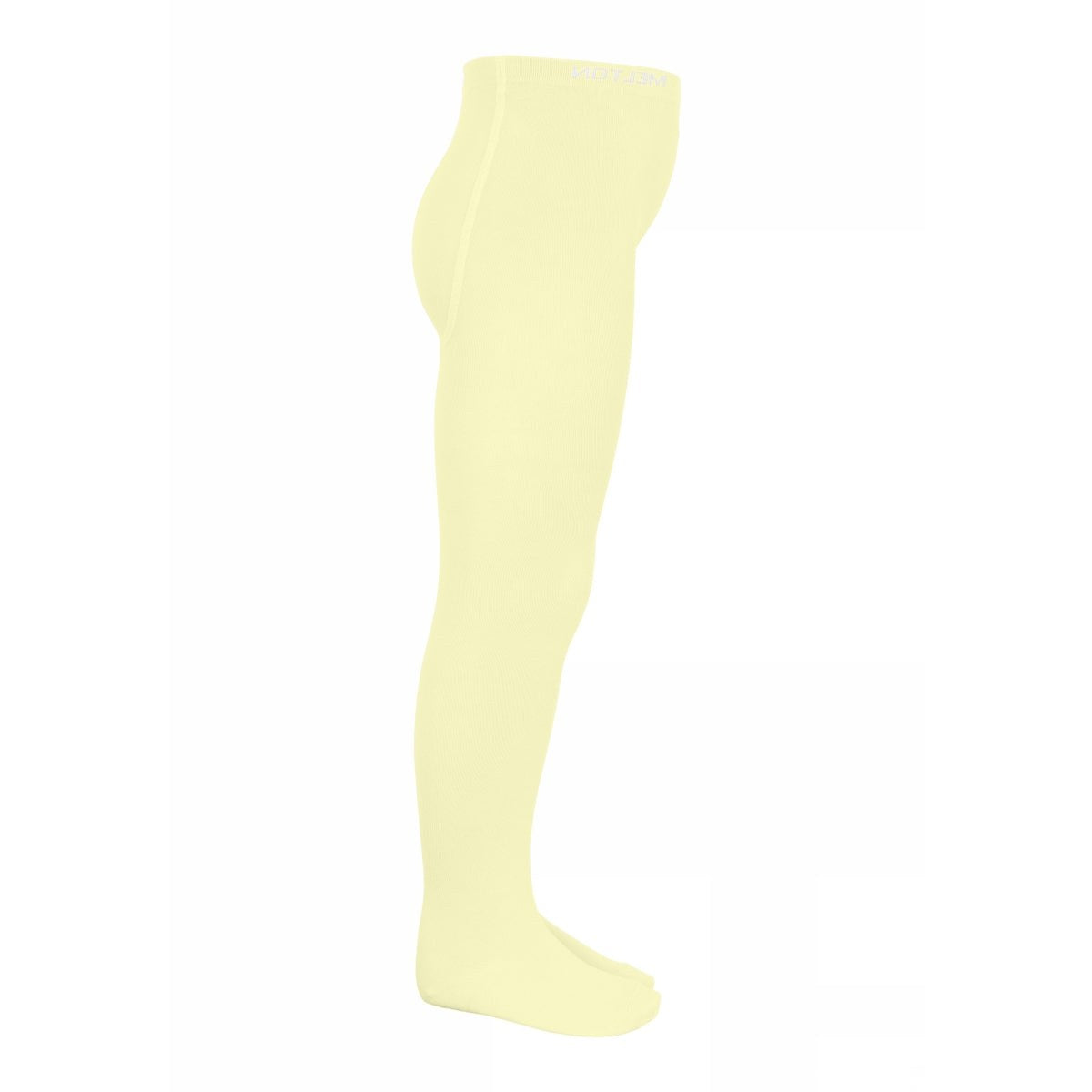 MELTON Strømpebukser - Cotton tights i Light Yellow  Køb light yellow Strømpebukser fra MELTON hos MP Denmark