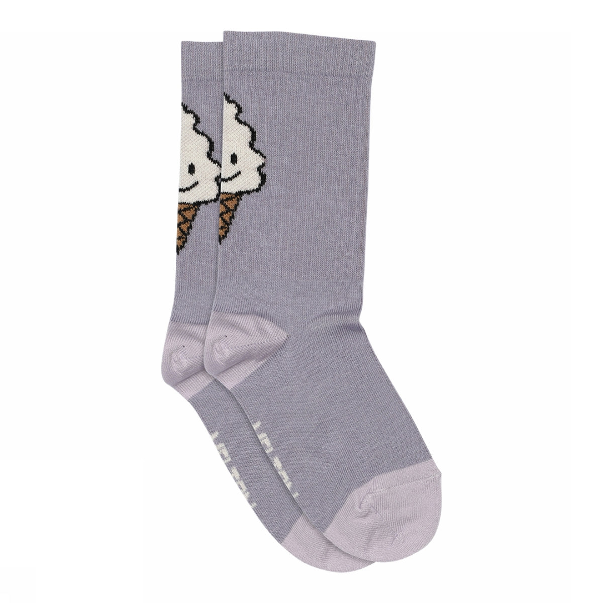 MELTON Strømper - Ice cream face socks i Daybreak Køb daybreak Strømper fra MELTON hos MP Denmark