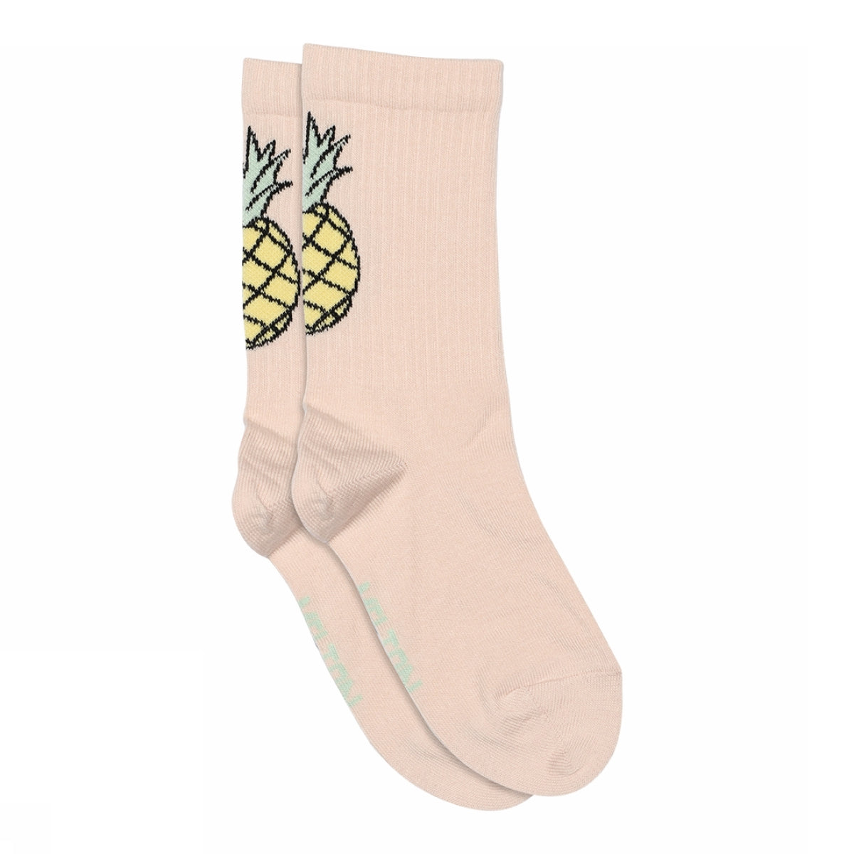 MELTON Strømper - Pineapple socks i Crystal Pink Køb crystal pink Strømper fra MELTON hos MP Denmark