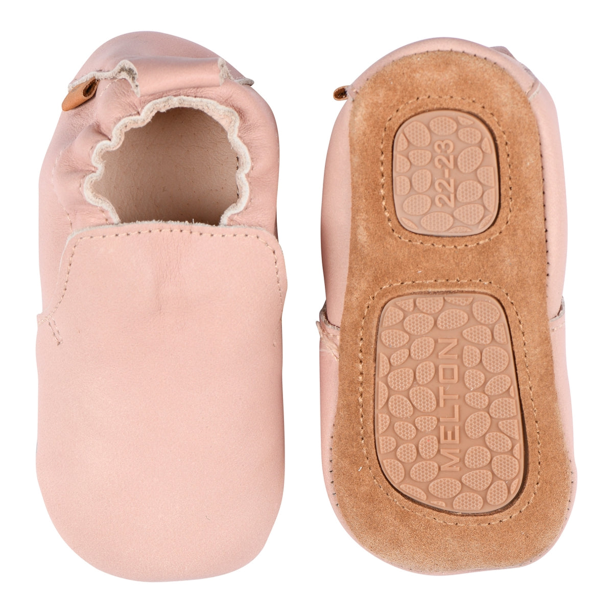 Køb mahognay rose, teak, cognac, apple butter, oceanview og desert taupe Hjemmesko fra MELTON hos MP Denmark