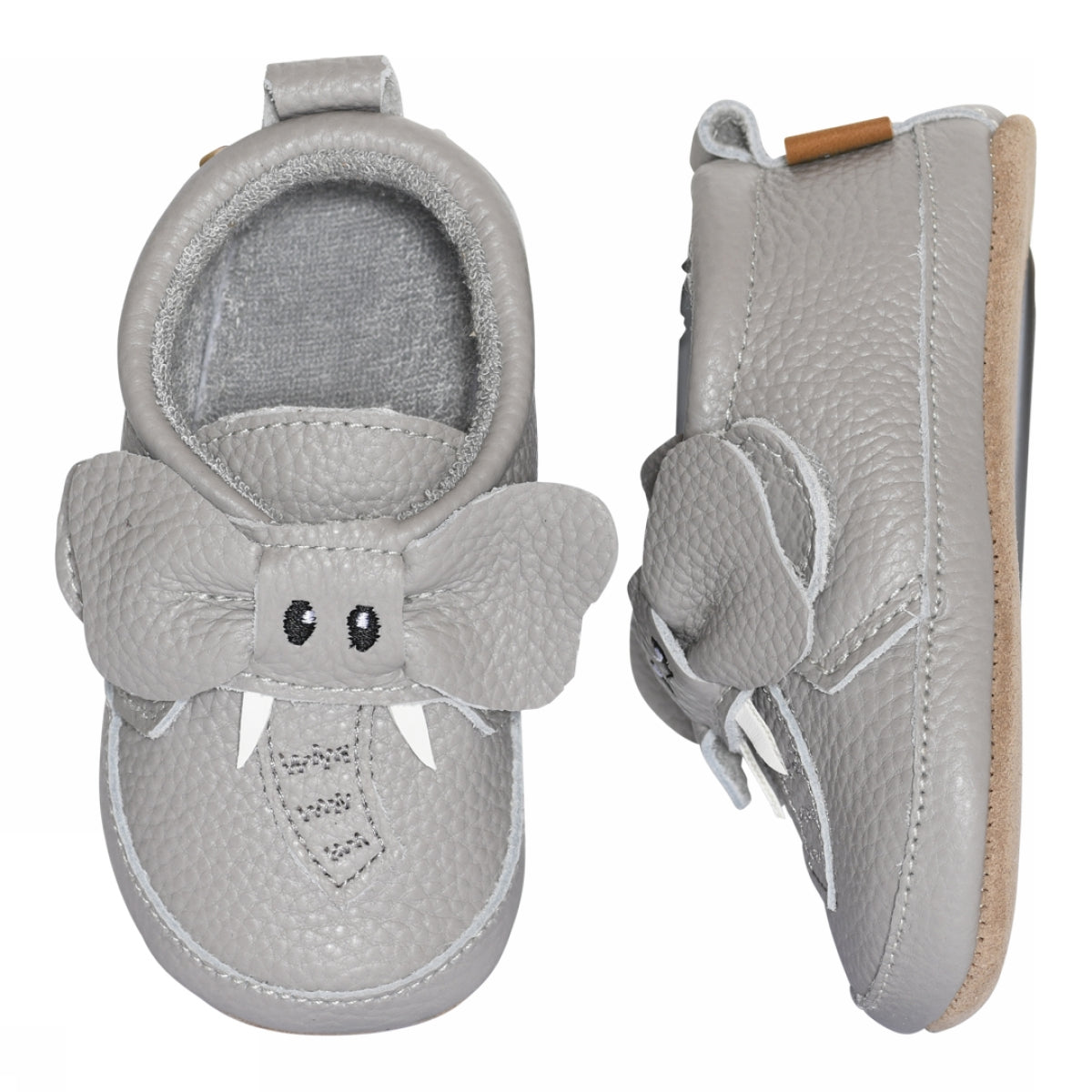 MELTON Hjemmesko - Elephant leather slippers i Opal Gray  Køb opal gray Hjemmesko fra MELTON hos MP Denmark