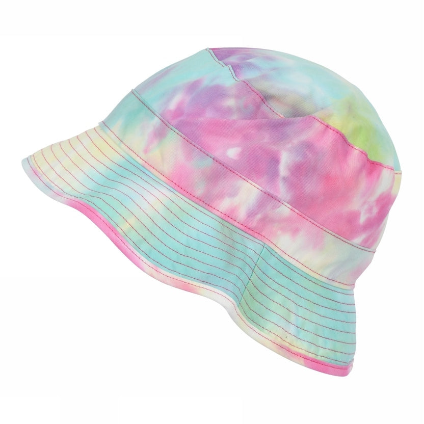 MELTON Sommerhatte - Paint bucket hat i Yellow Multi Køb yellow multi Sommerhatte fra MELTON hos MP Denmark