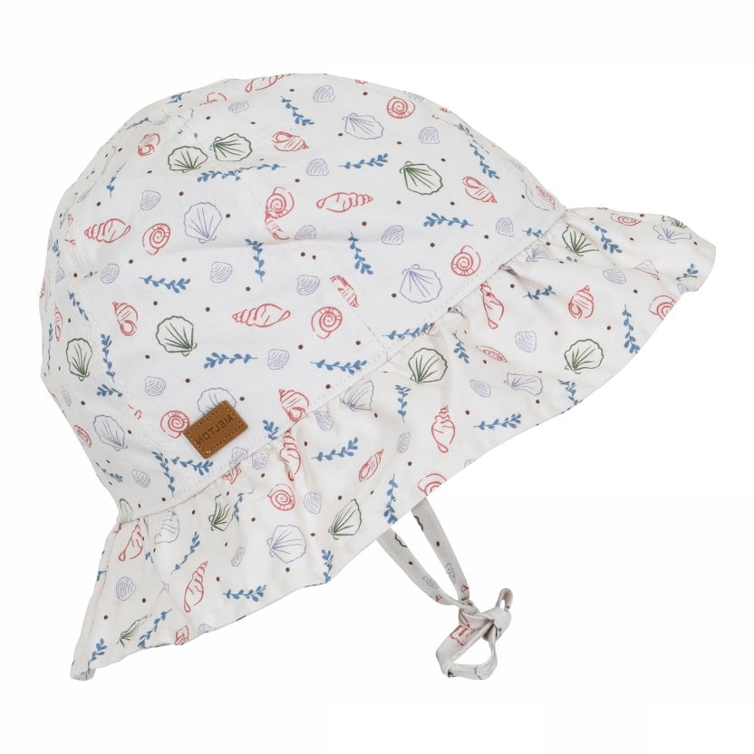 MELTON Sommerhatte - Shells bell hat i Snow White  Køb snow white Sommerhatte fra MELTON hos MP Denmark
