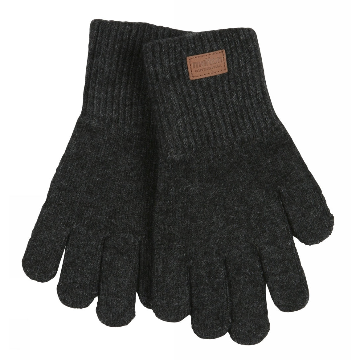 MELTON Huer og vanter - Basic gloves i Dark Grey Mel., Peacoat Blue, Alt Rosa og Hortensia  Køb dark grey mel., peacoat blue, alt rosa og hortensia Huer og vanter fra MELTON hos MP Denmark