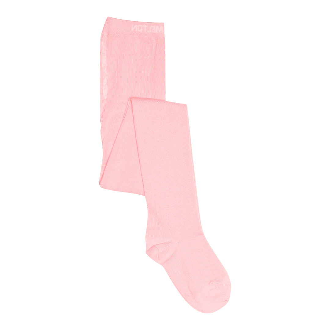 MELTON Strømpebukser - Cotton tights i Pink Nectar Køb pink nectar Strømpebukser fra MELTON hos MP Denmark