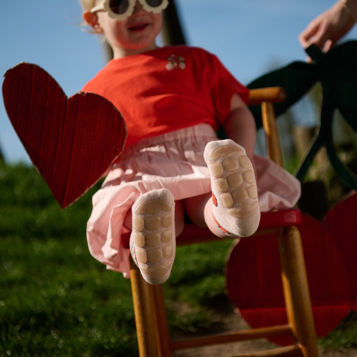 Cherries socks - anti-slip