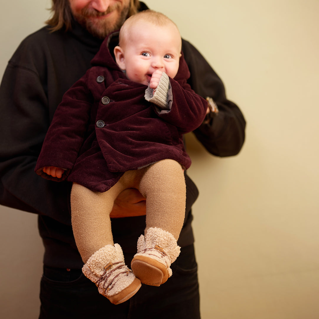 Hiking teddy boots