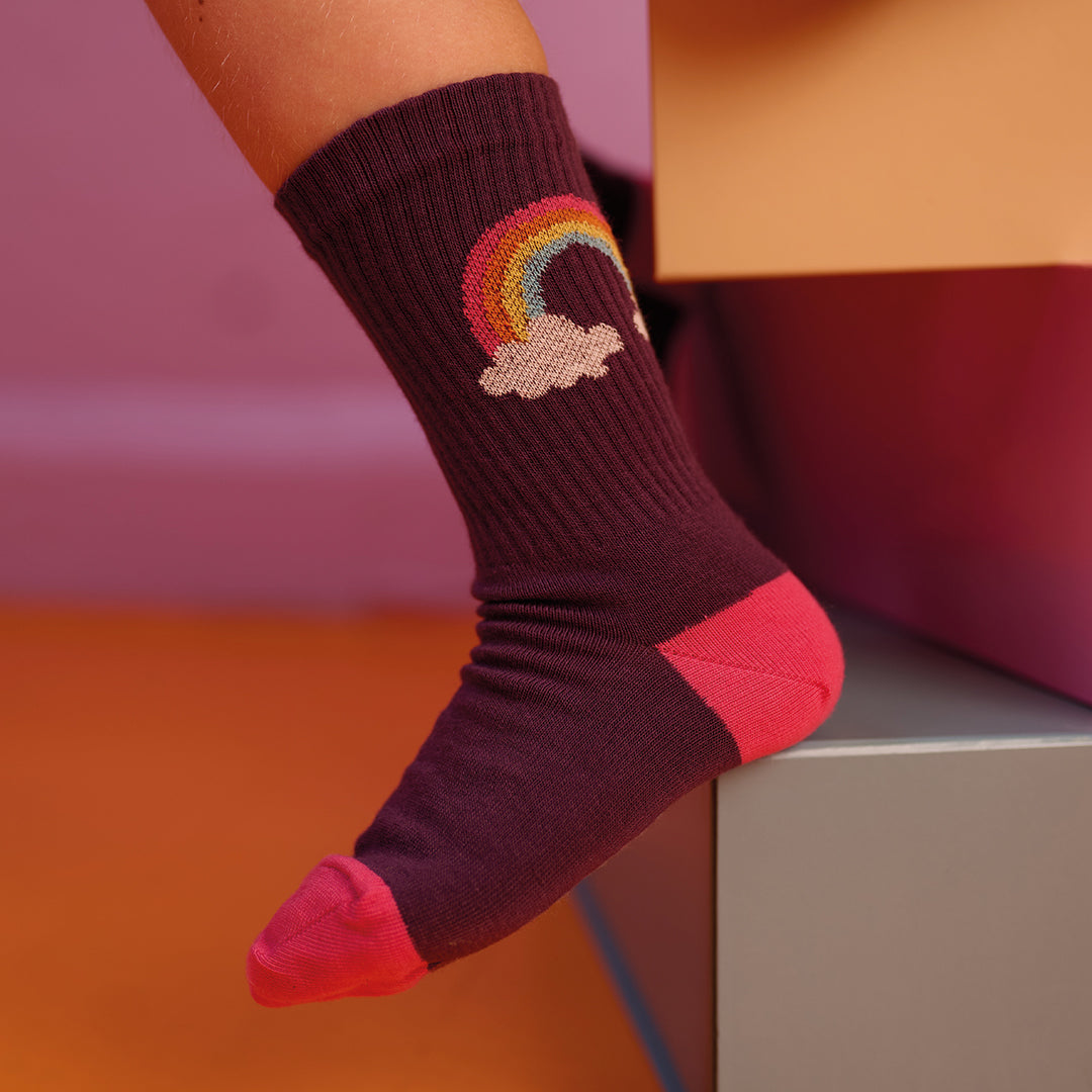 Rainbow socks