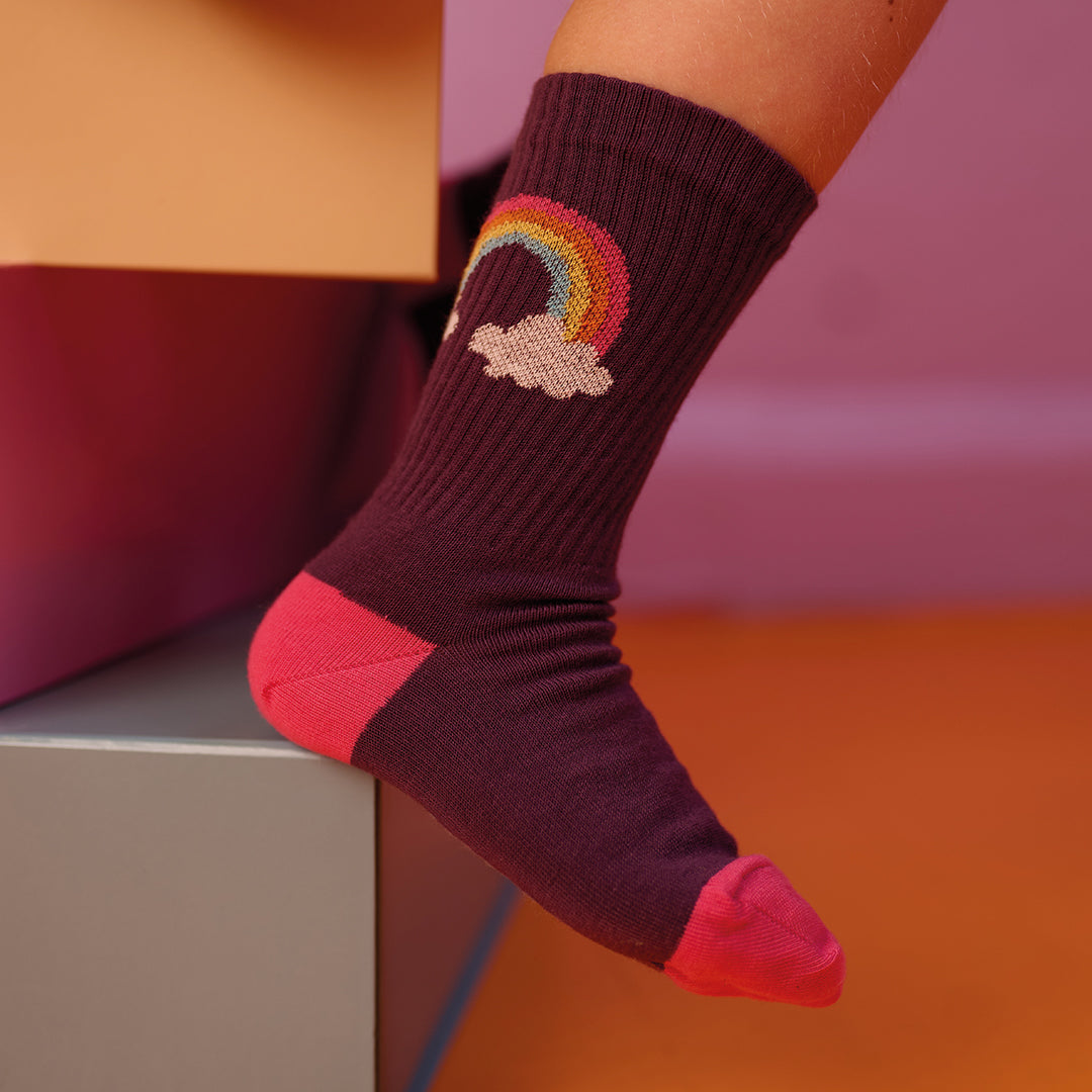 Rainbow socks