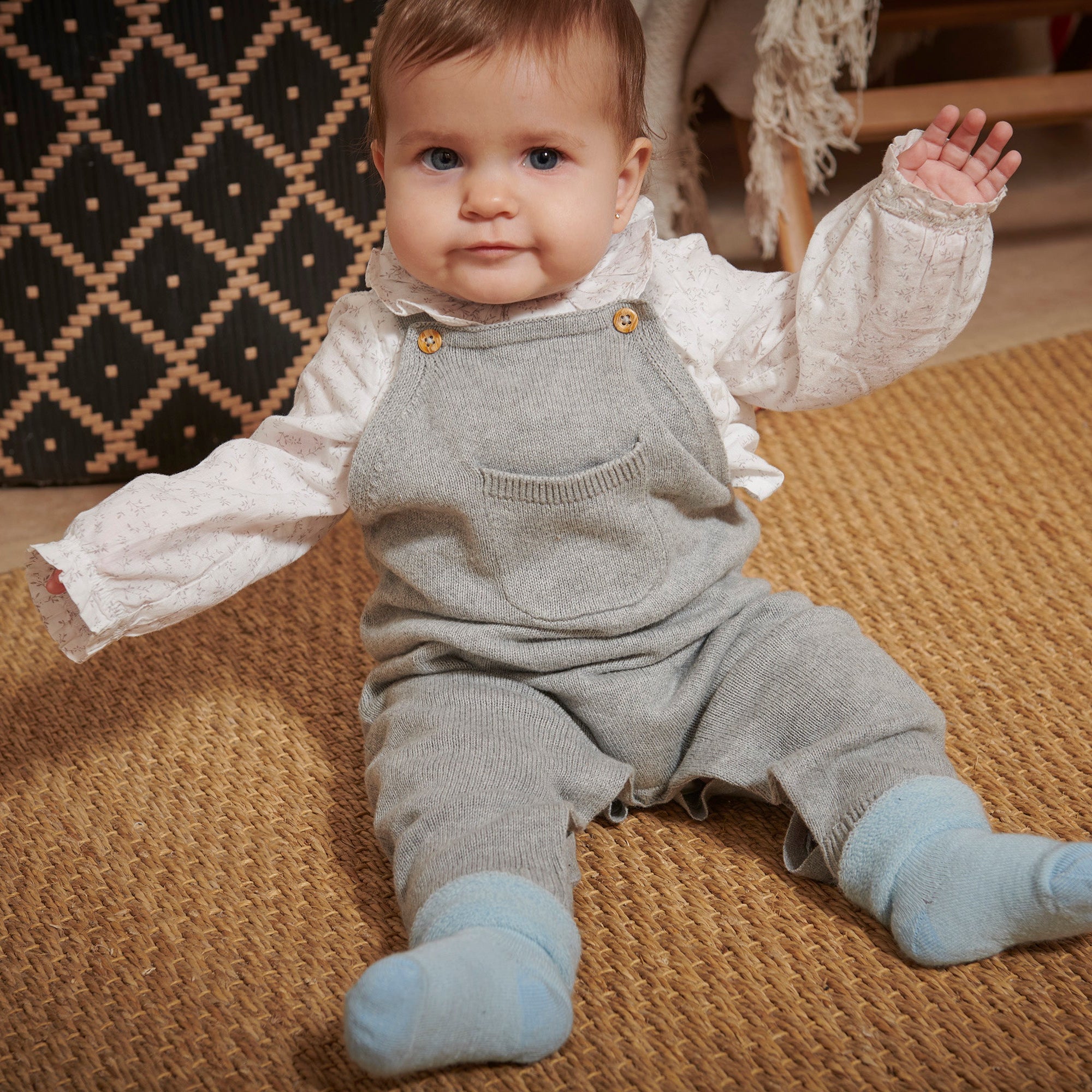 Wool baby socks