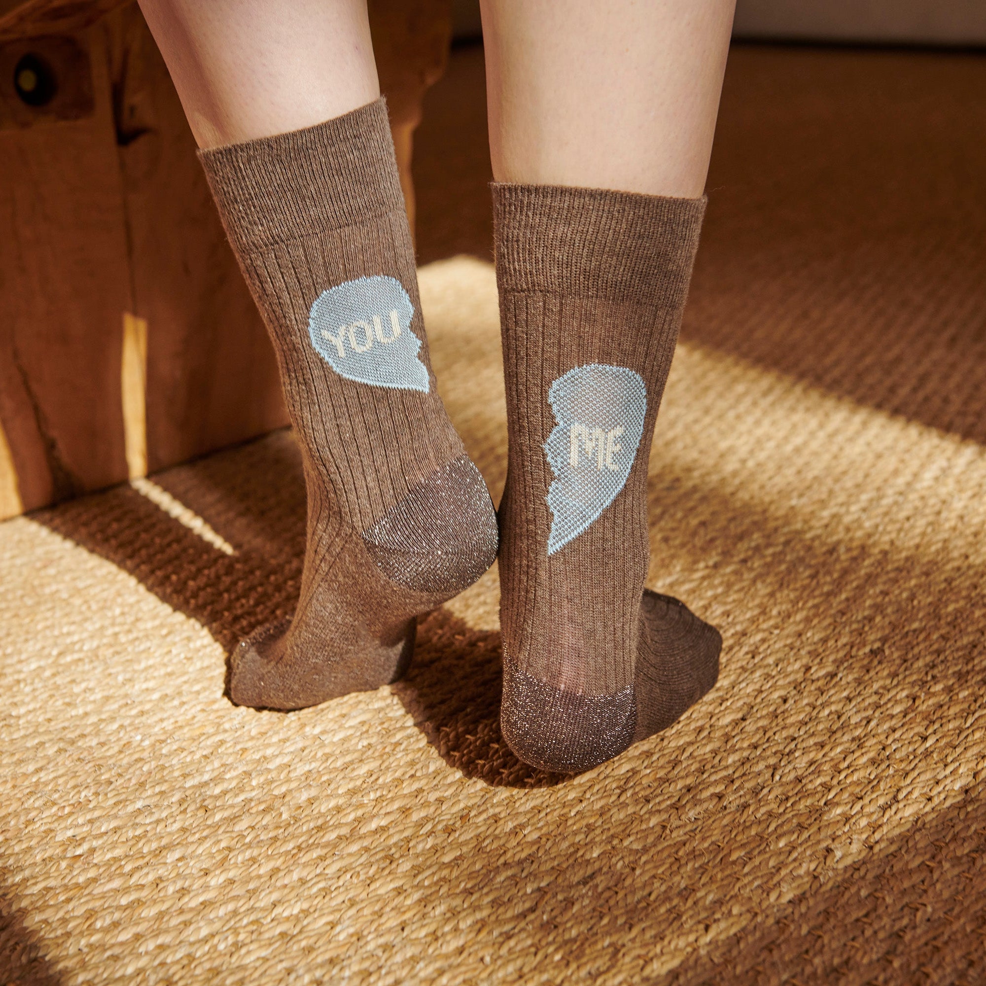 You and Me socks