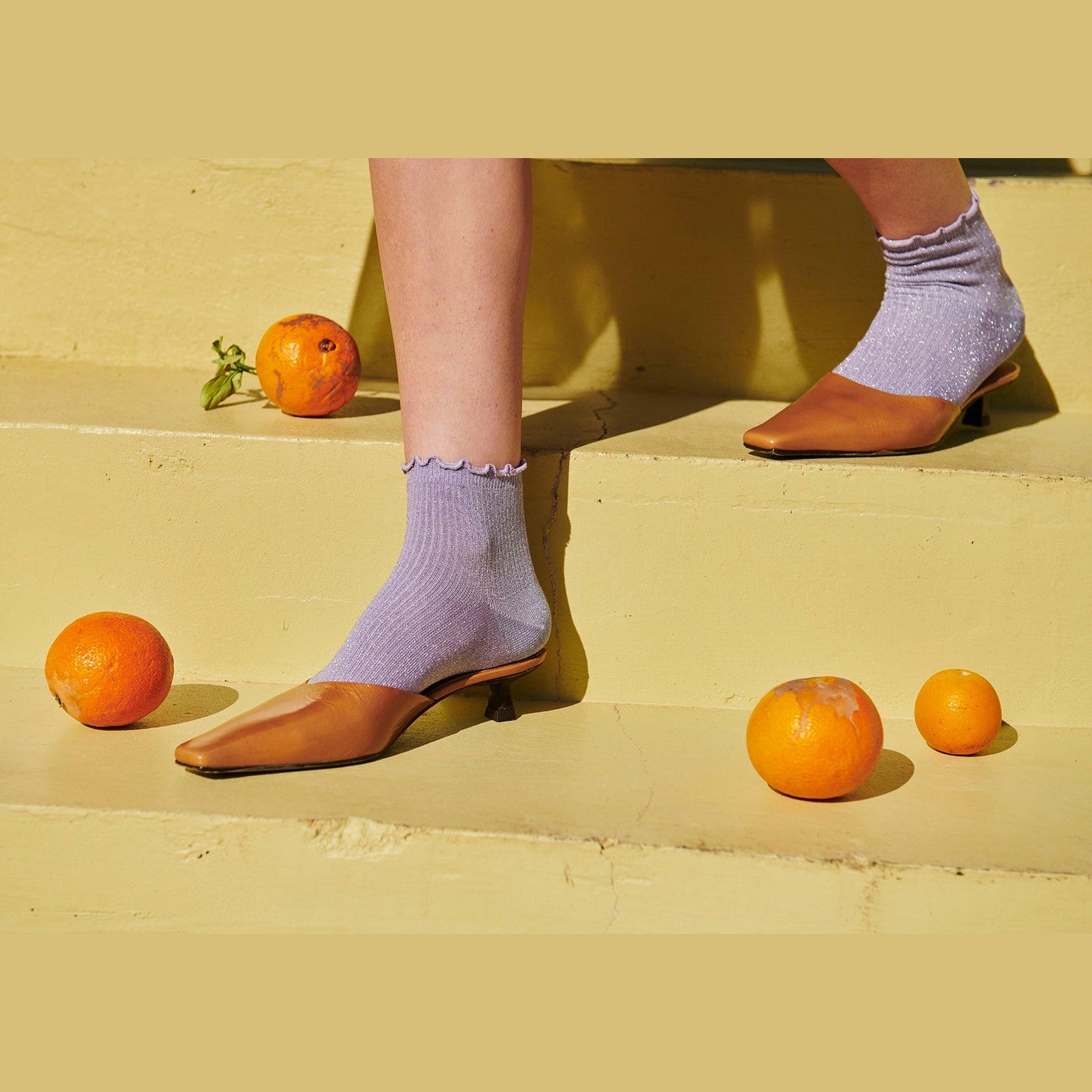 Lis glitter short socks