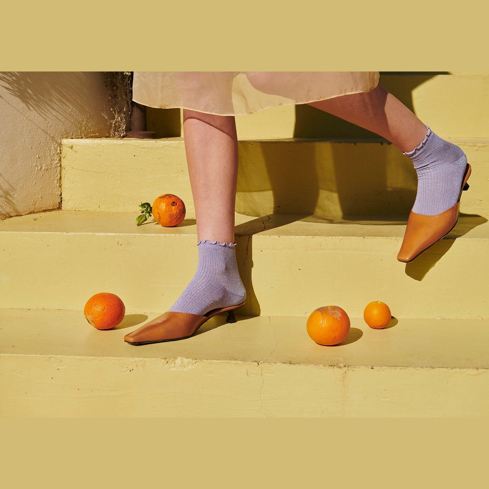 Lis glitter short socks