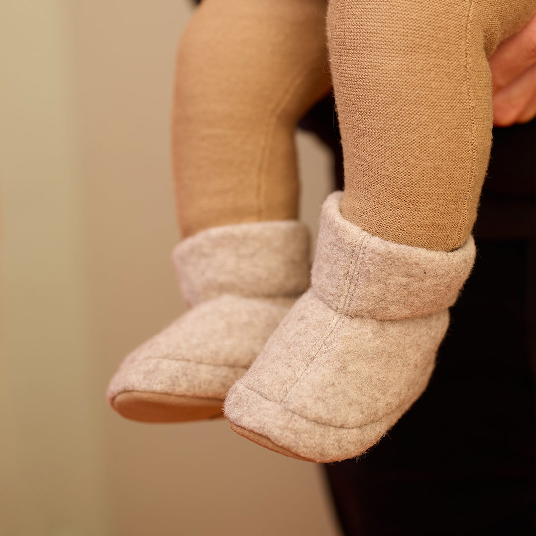 Wolly textile slipper