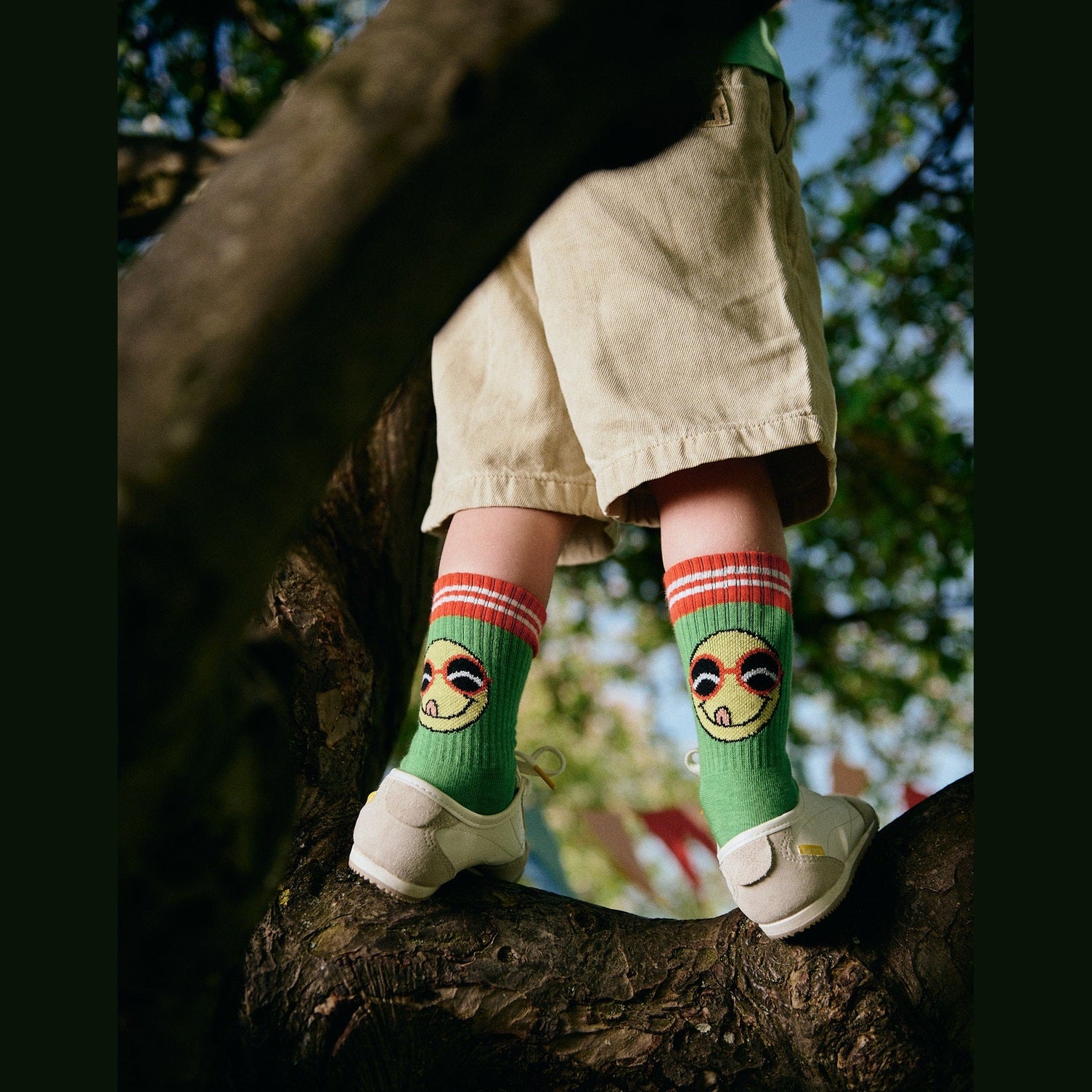 Shades on socks