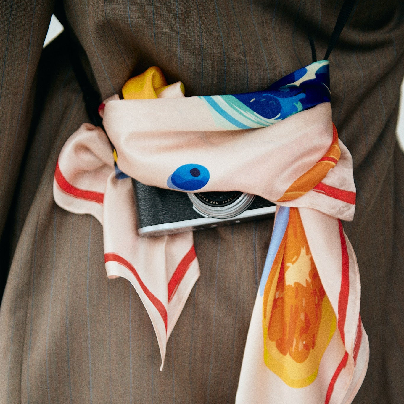 Eliana silk scarf
