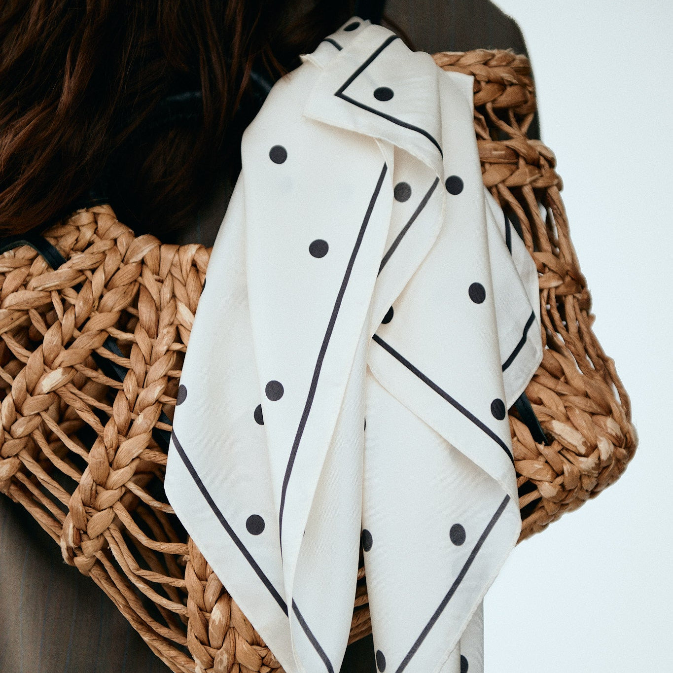 Paloma silk scarf